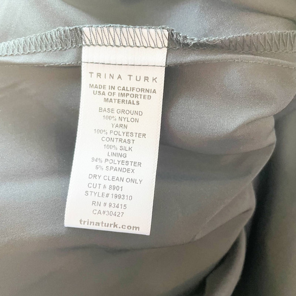 Trina Turk Roe Size 14 Multicolor Embroidered Dress - Picture 6 of 9